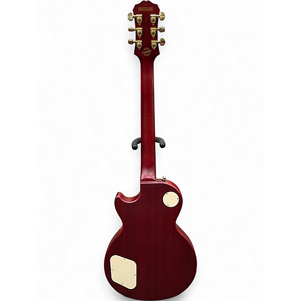 Used Epiphone Limited Edition Les Paul Standard Satin Cherry Solid Body Electric Guitar