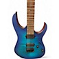 Used Ibanez RG6003FM Flat Sapphire Blue Solid Body Electric Guitar