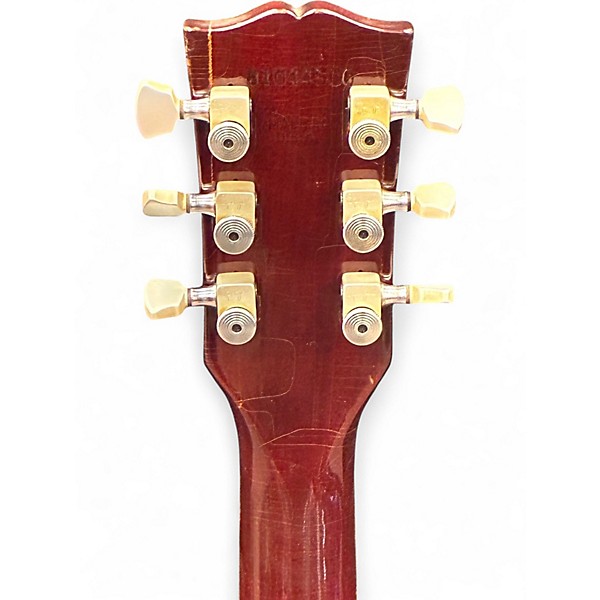 Vintage 1984 Gibson Les Paul Deluxe Wine Red Solid Body Electric Guitar