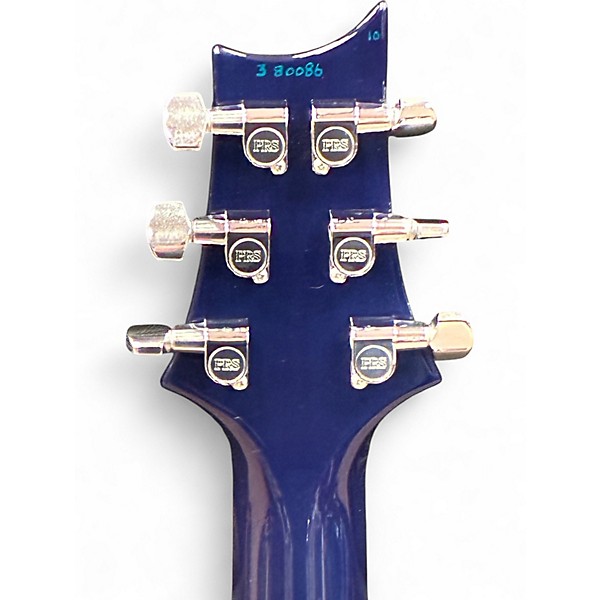 Used 2003 PRS Custom 22 10 Top Blue Solid Body Electric Guitar