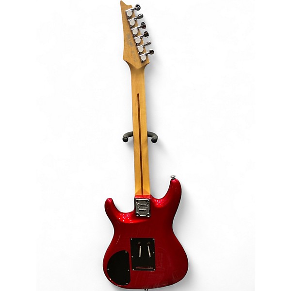 Used 2002 Ibanez JS1200 Joe Satriani Signature Candy Apple Red Solid Body Electric Guitar