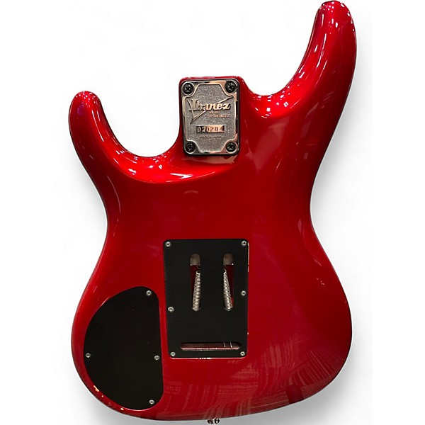Used 2002 Ibanez JS1200 Joe Satriani Signature Candy Apple Red Solid Body Electric Guitar