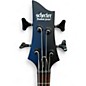 Used Schecter Guitar Research STEALTH-4 SATIN BLACK Electric Bass Guitar
