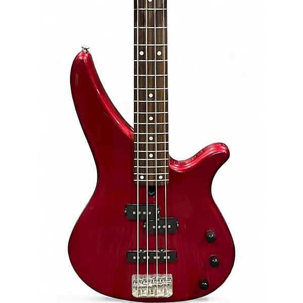 Used Yamaha RBX170 Candy Apple Red Electric Bass Guitar