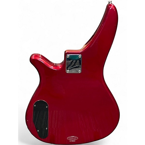 Used Yamaha RBX170 Candy Apple Red Electric Bass Guitar