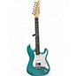 Used Gearit Stratocaster HSS Teal Solid Body Electric Guitar thumbnail