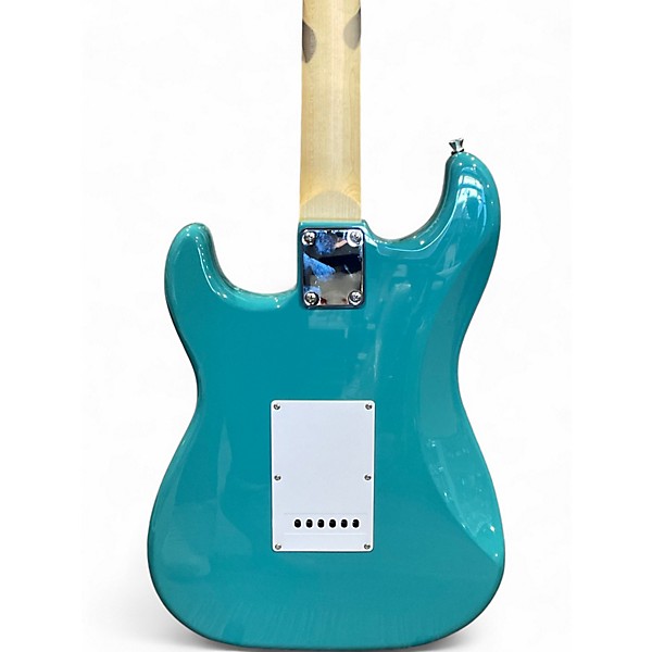 Used Gearit Stratocaster HSS Teal Solid Body Electric Guitar