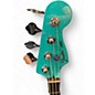 Used Fender Mark Hoppus Singature "Jag" Jaguar Seafoam Green Electric Bass Guitar