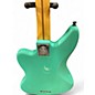 Used Fender Mark Hoppus Singature "Jag" Jaguar Seafoam Green Electric Bass Guitar