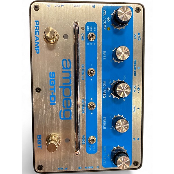 Used Ampeg SGT-DI Bass Effect Pedal