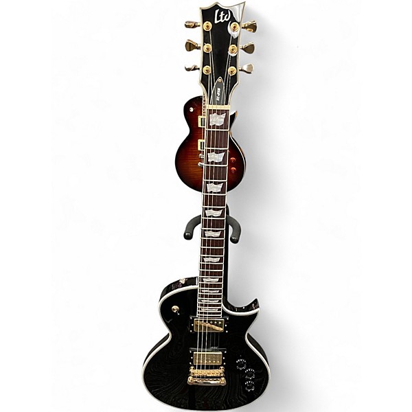 Used ESP LTD EC256 EBONY Solid Body Electric Guitar
