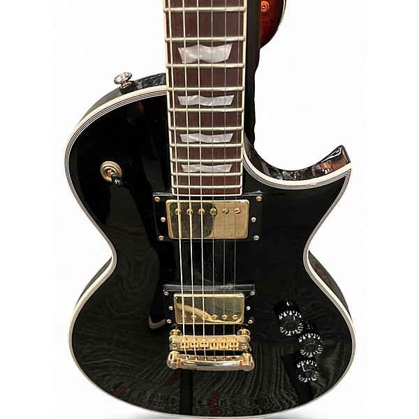 Used ESP LTD EC256 EBONY Solid Body Electric Guitar