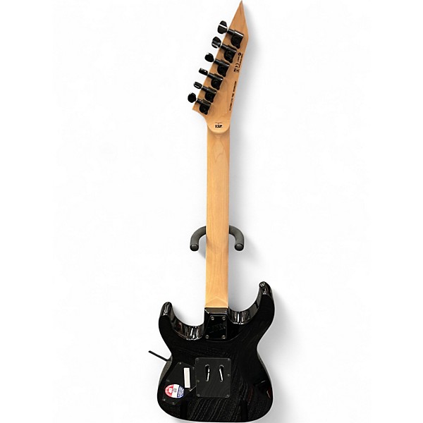 Used ESP LTD M200 Trans Black Solid Body Electric Guitar