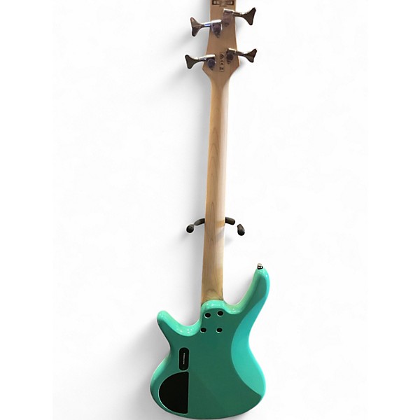 Used 2018 Ibanez SRMD200K Seafoam Green Electric Bass Guitar