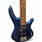 Used 2010 Ibanez GSRM20 STARLIGHT BLUE Electric Bass Guitar