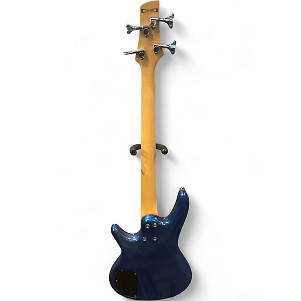 Used 2010 Ibanez GSRM20 STARLIGHT BLUE Electric Bass Guitar