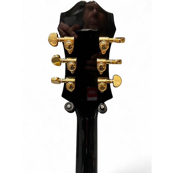 Used Epiphone Sheraton II PRO Black Hollow Body Electric Guitar