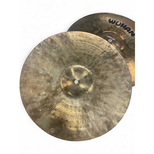 Used Wuhan 14in s series 14 inch hihat set Cymbal