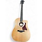 Used Taylor 210CE Natural Acoustic Electric Guitar thumbnail