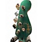Used Squier Paranormal Rascal Bass HH Green Electric Bass Guitar