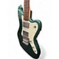 Used Squier Paranormal Rascal Bass HH Green Electric Bass Guitar