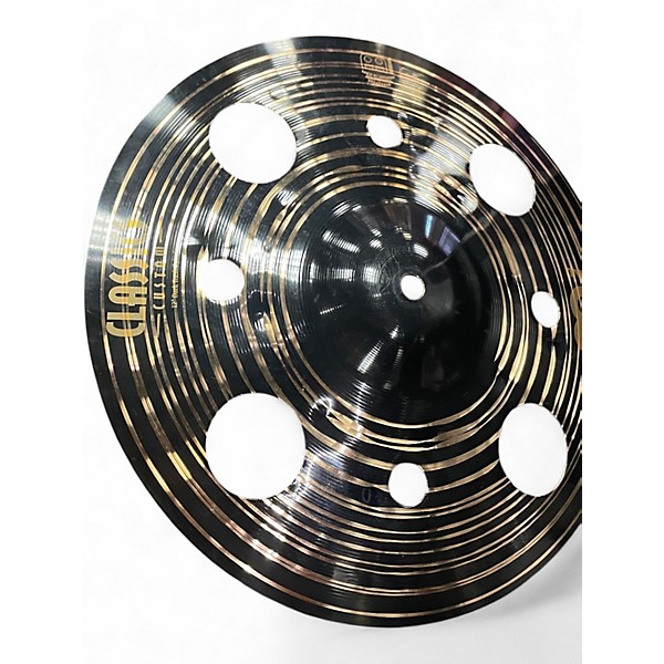 Used MEINL 12in DARK TRASH SPLASH Cymbal