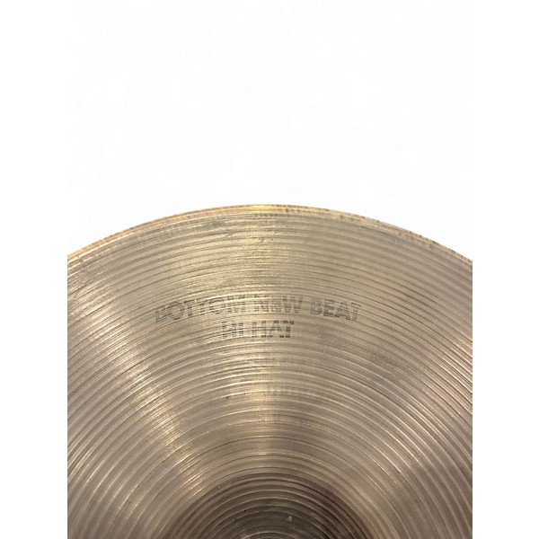 Used Zildjian 14in A HI HAT HOLLOW LOGO Cymbal