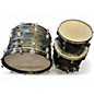 Vintage 1970s Ludwig 3 Piece Super Classic BLACK OYSTER PEARL Drum Kit thumbnail