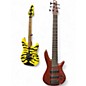 Used Ibanez SR506 6 String Walnut Electric Bass Guitar thumbnail