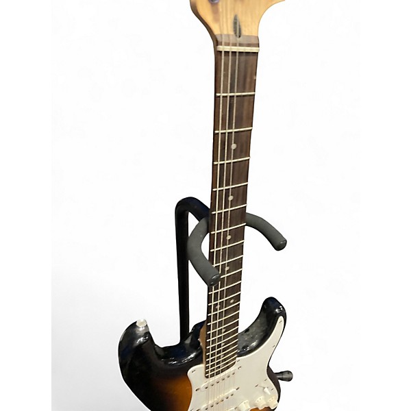 Used Squier Affinity Stratocaster 2 Color Sunburst Solid Body Electric Guitar