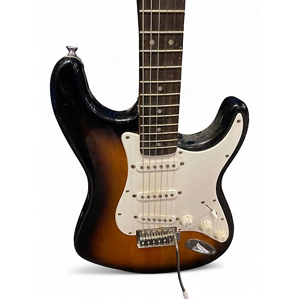 Used Squier Affinity Stratocaster 2 Color Sunburst Solid Body Electric Guitar