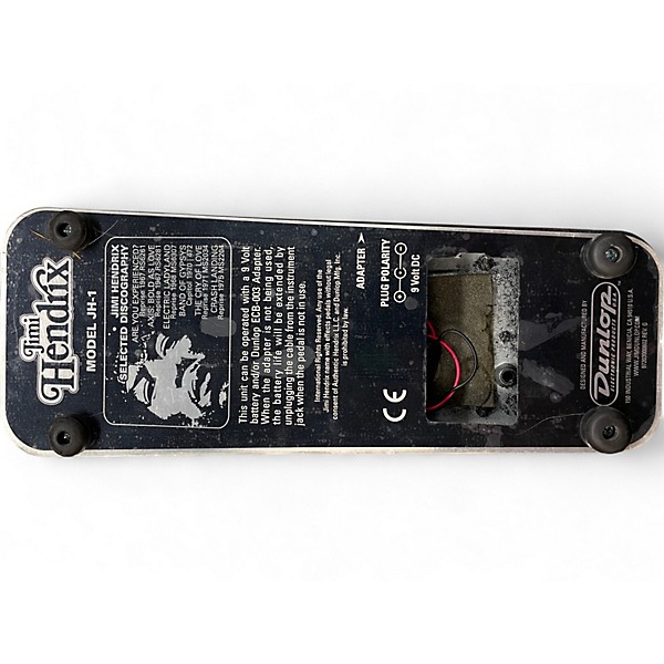 Used Dunlop JH1B Jimi Hendrix Signature Wah Effect Pedal