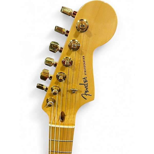 Used Fender 50th Anniversary American Deluxe Stratocaster Tobacco Burst Solid Body Electric Guitar