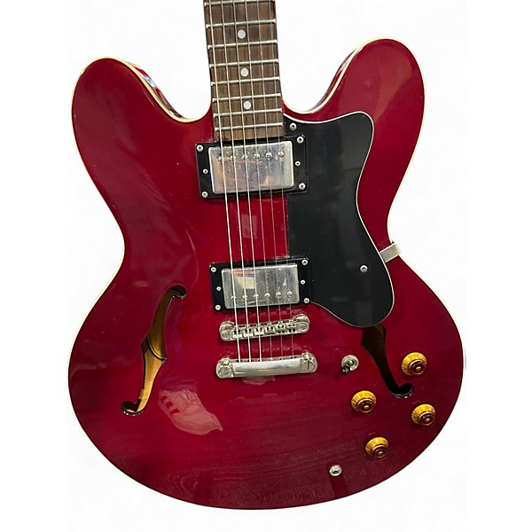 Used Epiphone Dot Flat Red Hollow Body Electric Guitar
