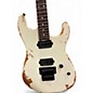 Used Charvel pro-mod relic series sd1 hh fr weathered white Solid Body Electric Guitar