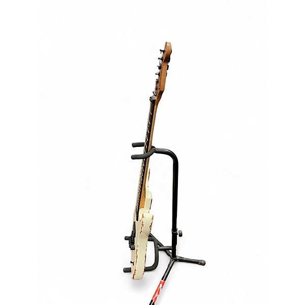 Used Charvel pro-mod relic series sd1 hh fr weathered white Solid Body Electric Guitar