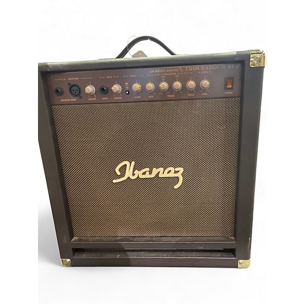 Used Ibanez TROUBADOUR 25 Acoustic Guitar Combo Amp