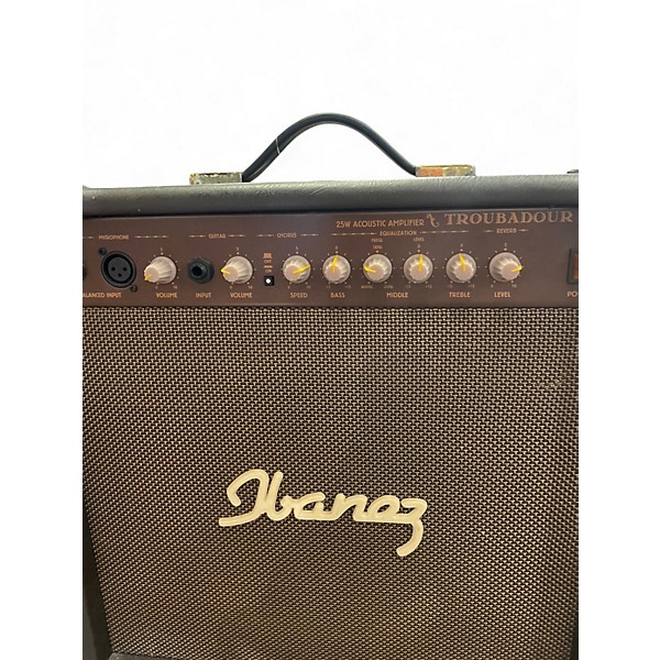 Used Ibanez TROUBADOUR 25 Acoustic Guitar Combo Amp