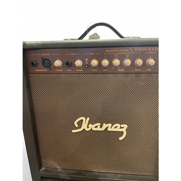 Used Ibanez TROUBADOUR 25 Acoustic Guitar Combo Amp
