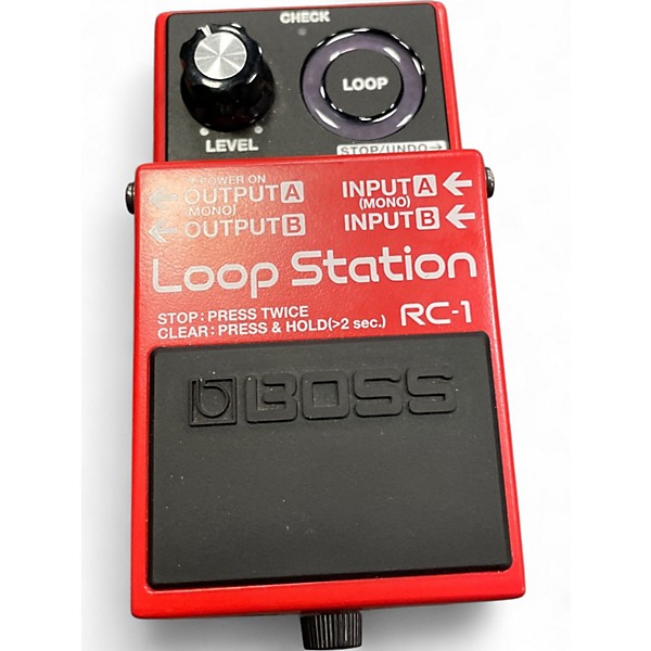 Used BOSS RC1 Loop Station Pedal