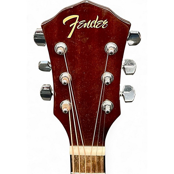 Used Fender FA135CE Concert Natural Acoustic Electric Guitar