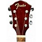 Used Fender FA135CE Concert Natural Acoustic Electric Guitar
