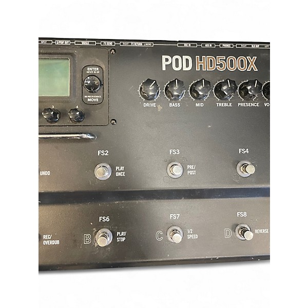 Used Line 6 Pod HD500X Amp Modeler Effect Processor