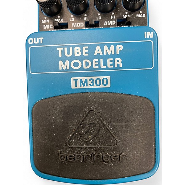 Used Behringer TM300 Tube Amp Modeler Effect Pedal