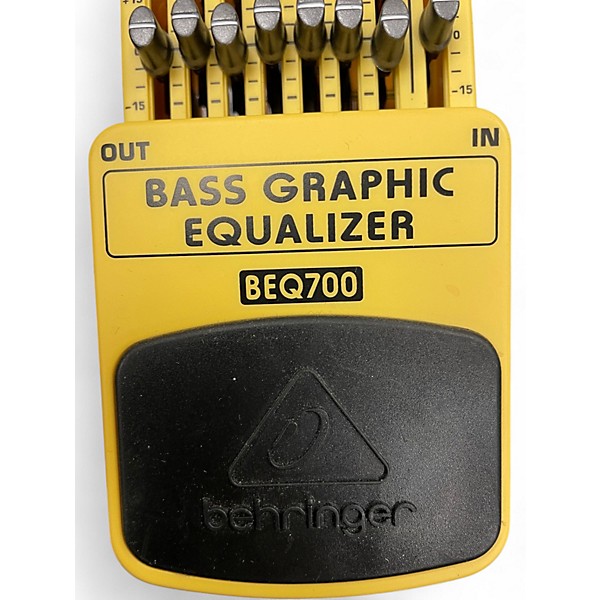 Used Behringer BEQ700 Graphic Equalizer Bass Effect Pedal
