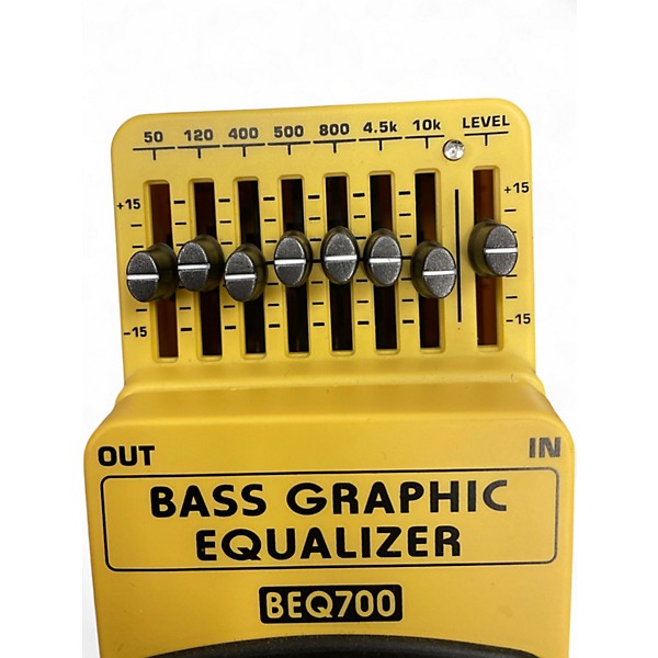 Used Behringer BEQ700 Graphic Equalizer Bass Effect Pedal