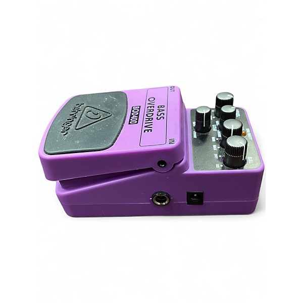 Used Behringer BOD400 Bass Overdrive Bass Effect Pedal
