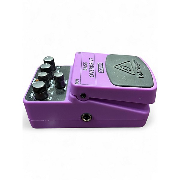 Used Behringer BOD400 Bass Overdrive Bass Effect Pedal