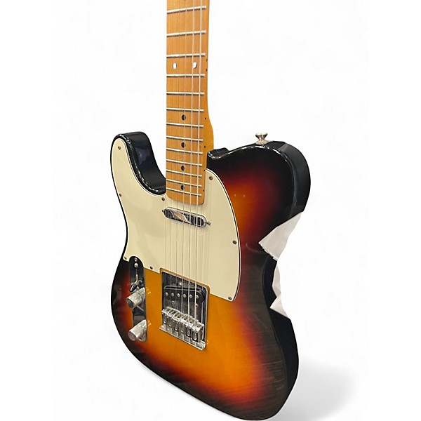 Used Fender Standard Telecaster Left Handed 3 Color Sunburst Electric Guitar