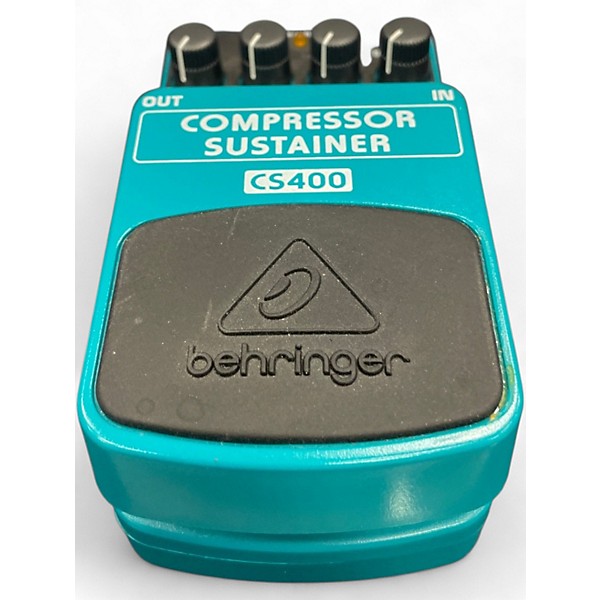 Used Behringer CS400 Compressor Sustainer Effect Pedal